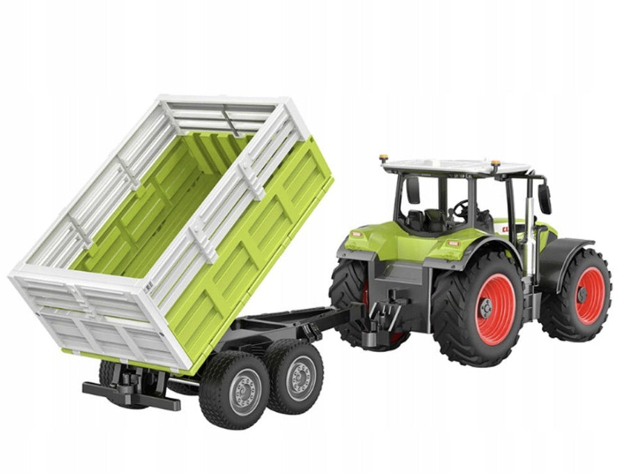 TRACTOR Claas Arion 660 WITH TRAILER REMOTE CONTROLLED 1:24 RC Manufacturer code 6948061928823