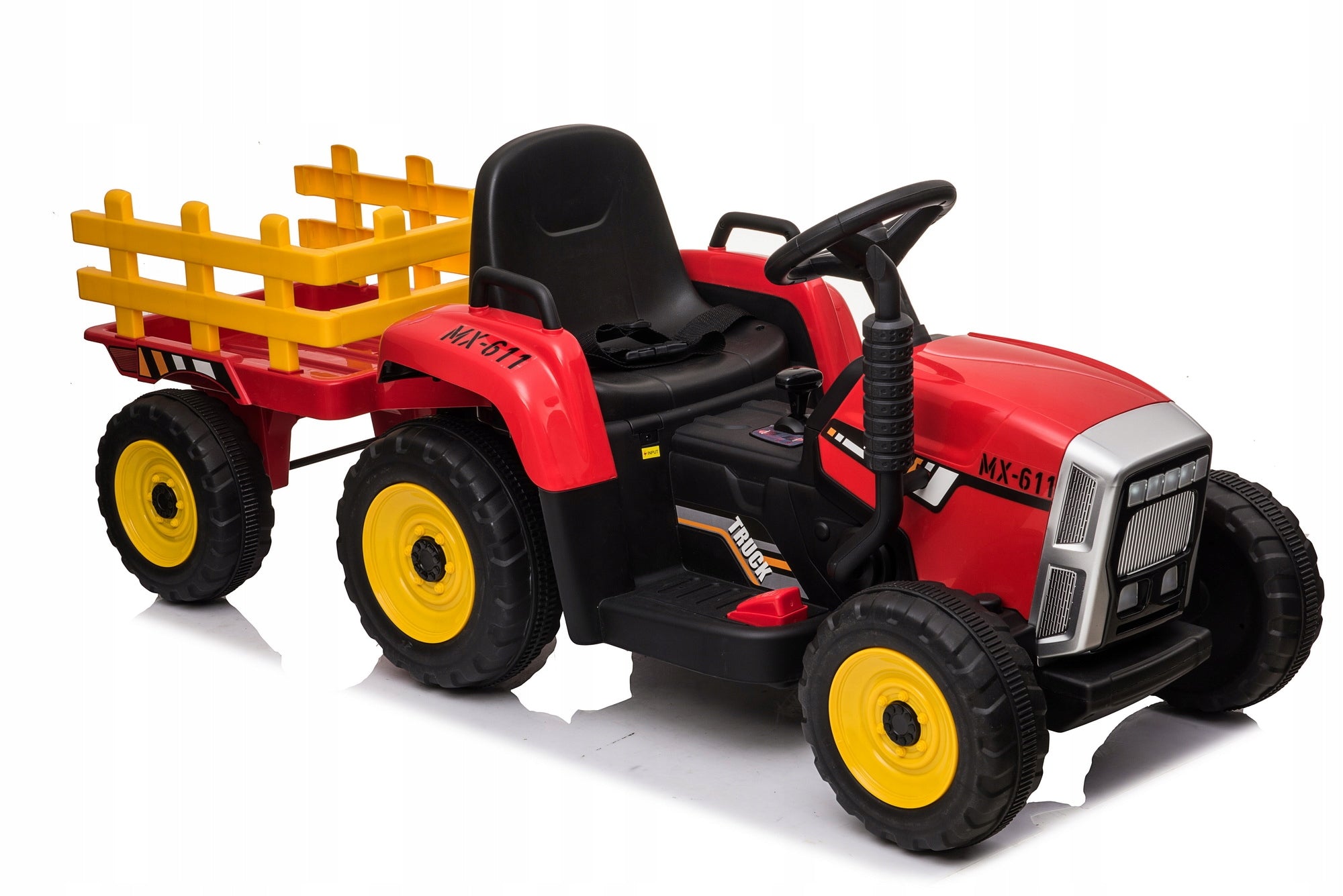 TRACTOR FOR BATTERY FOR CHILDREN 611 2 COLORS Manufacturer code TRAKTOR 611