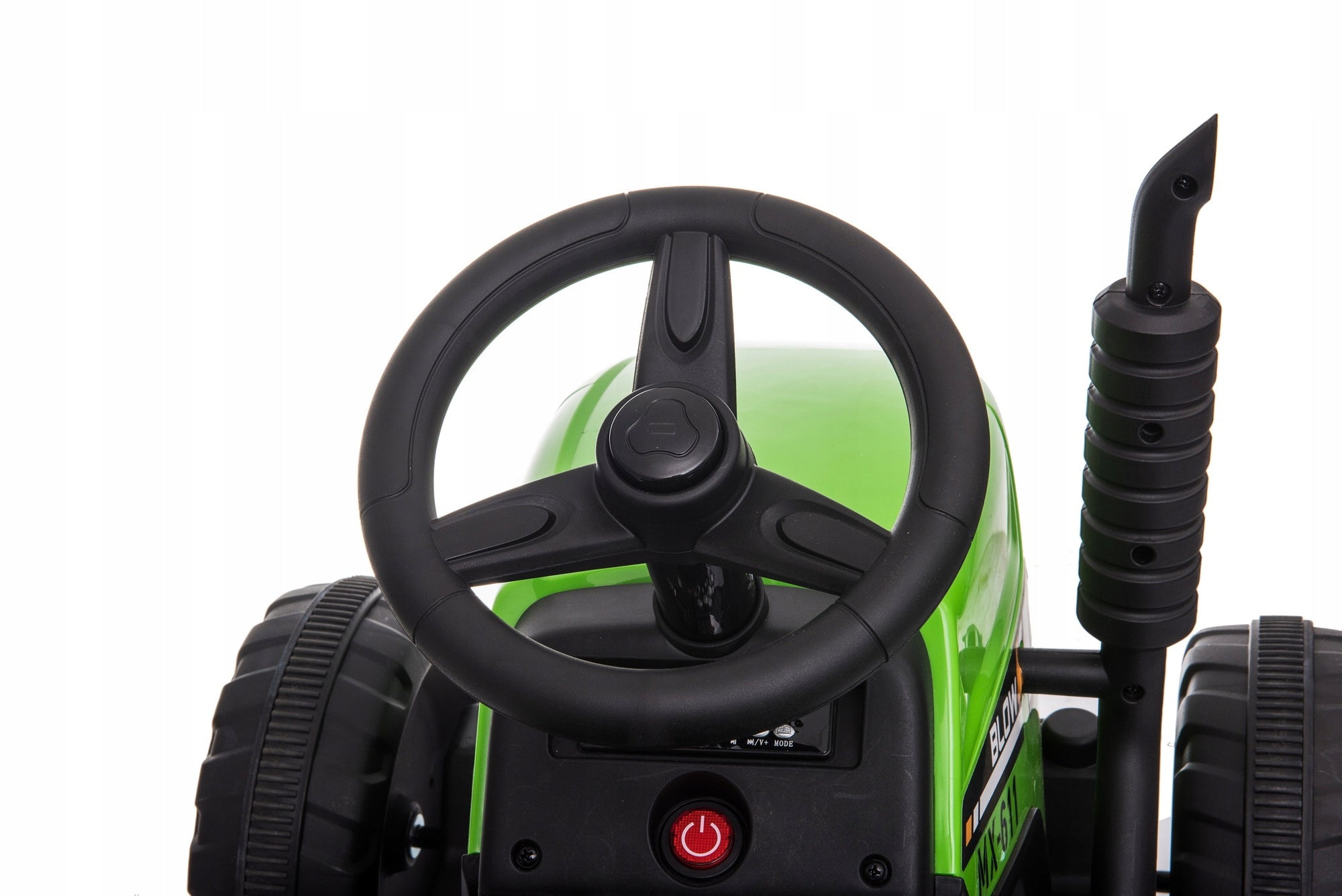 TRACTOR FOR BATTERY FOR CHILDREN 611 2 COLORS Vehicle length 125 cm