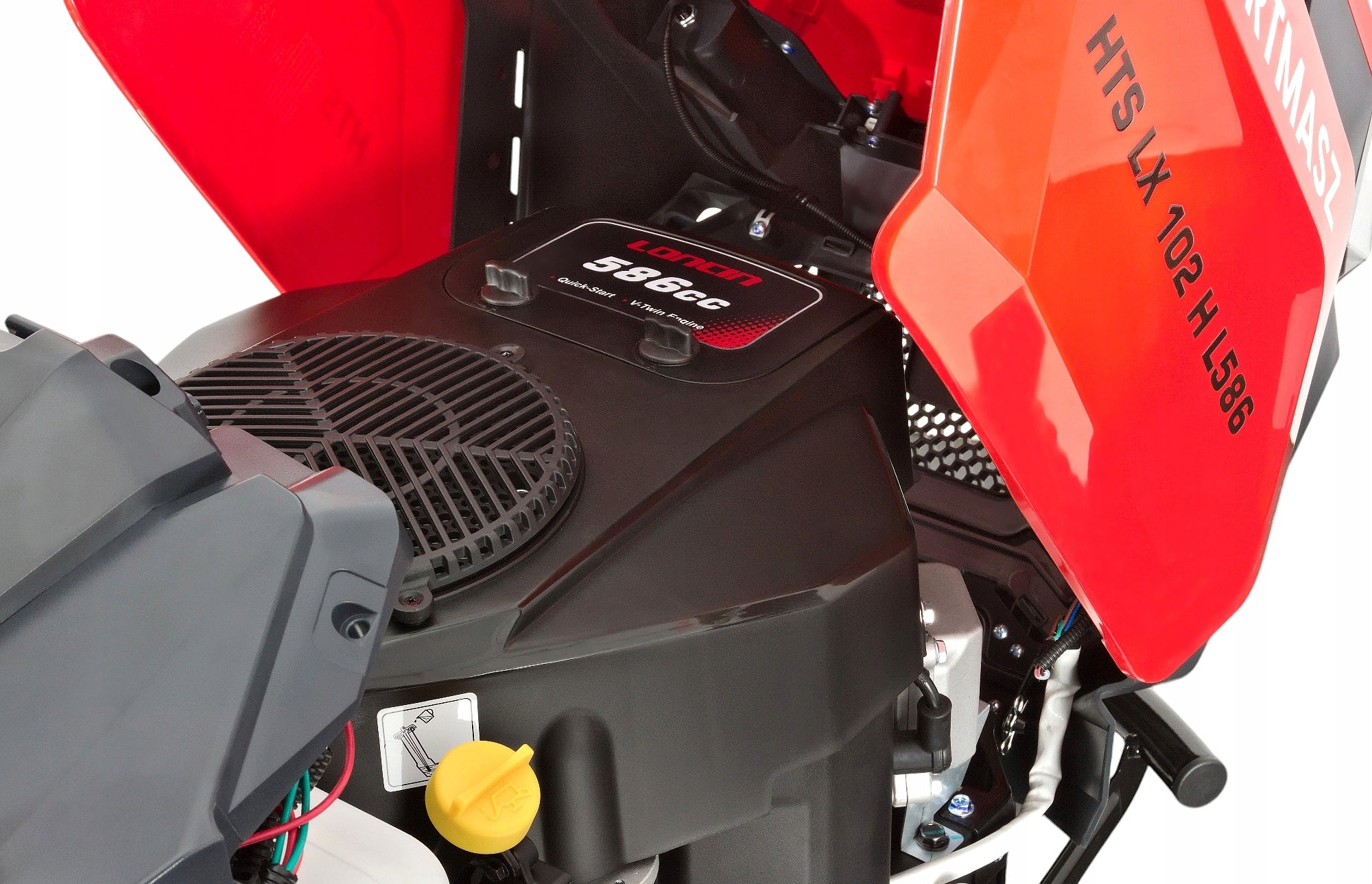 TRACTOR HORTMASZ 586cc Loncin V2 HYDRO-USA PUMP 102cm +LCD DISPLAY!! Mowing width 102 cm