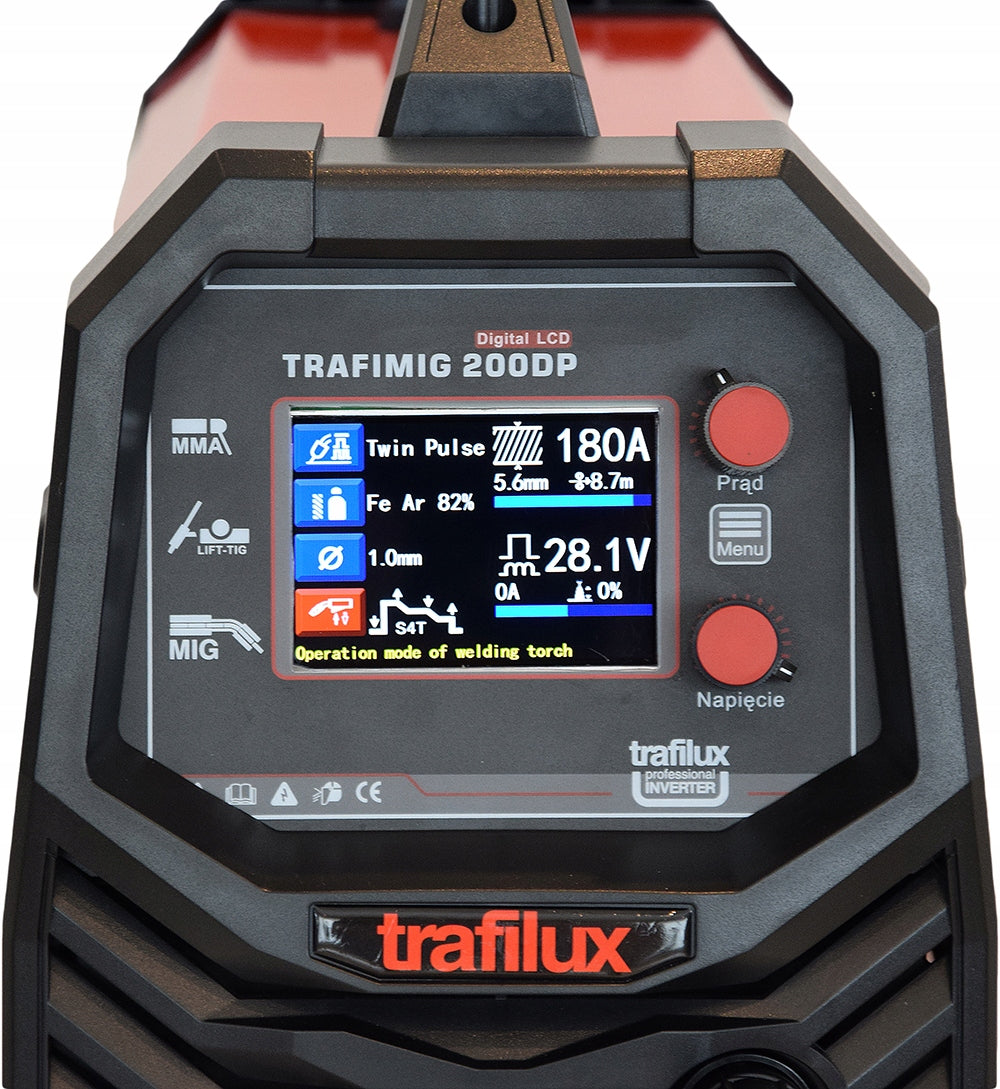 TRAFILUX 200A DUAL PULSE WELDING MACHINE 200 ALU Brand Trafilux