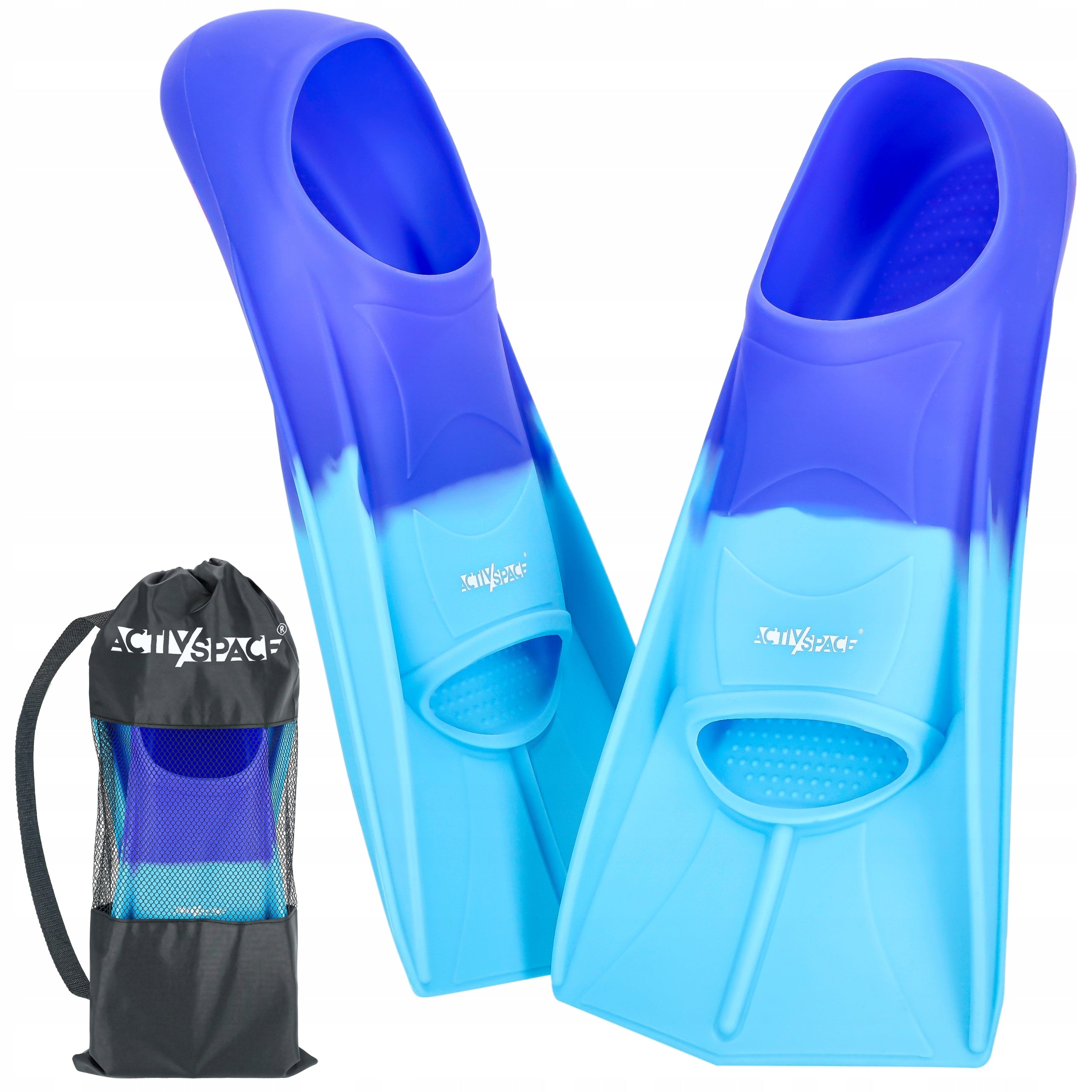 TRAINING FINS SHORT FOR SWIMMING IN SWIMMING POOL ELASTIC 42-44