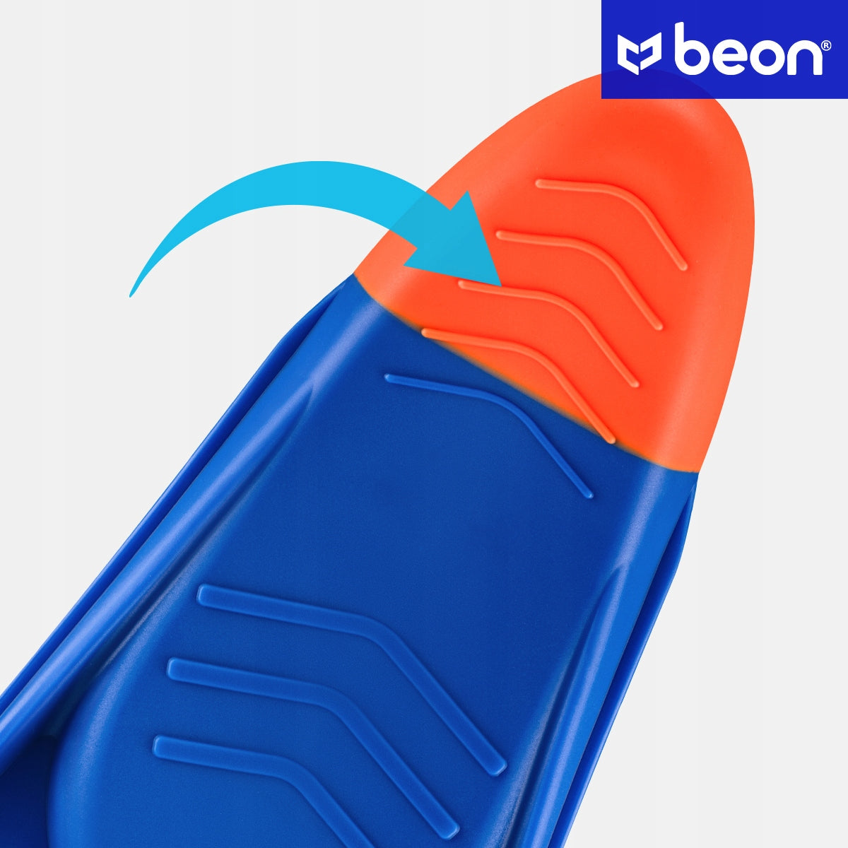 TRAINING FINS SHORT FOR SWIMMING POOL SWIMMING ELASTIC 42-44 Model Flex Glide