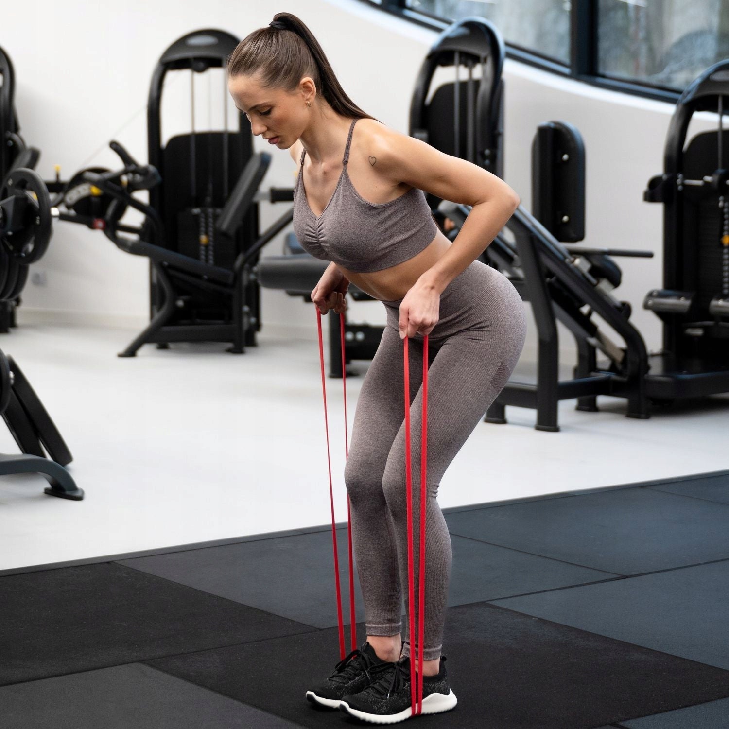 TRAINING RESISTANCE RUBBER TAPE FOR FITNESS EXERCISES GYM 7-16KG GYMTEK Number of pieces in the set 1