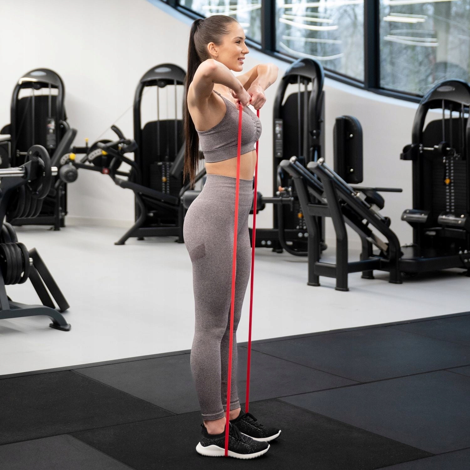 TRAINING RESISTANCE RUBBER TAPE FOR FITNESS EXERCISES GYM 7-16KG GYMTEK Width 13 mm