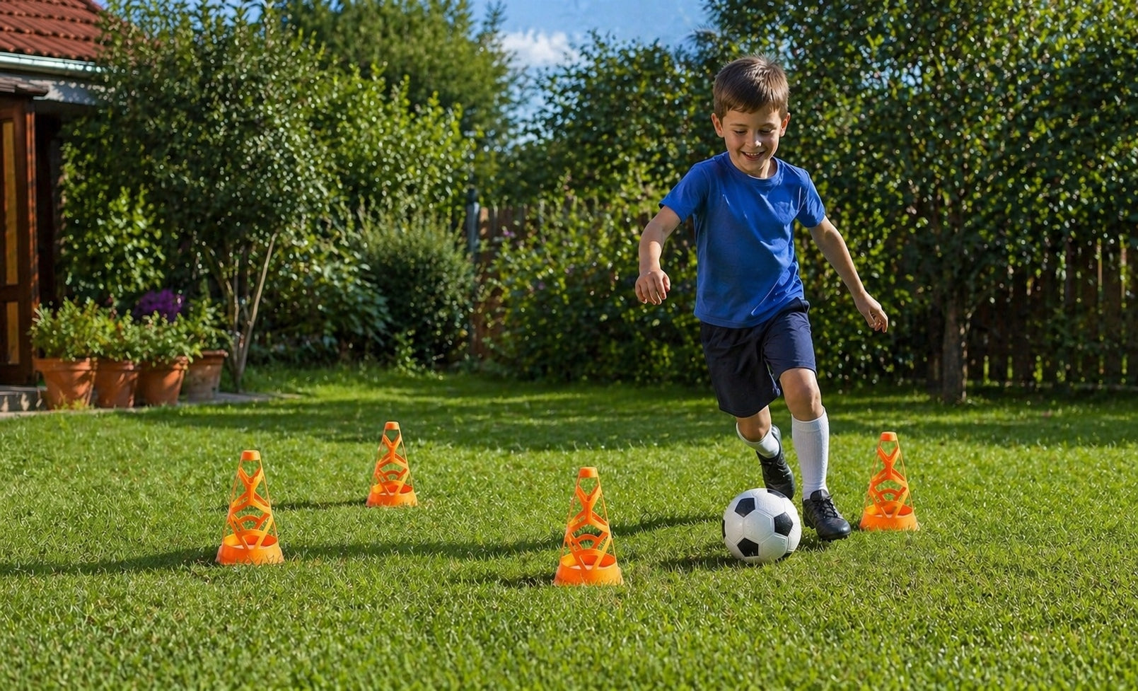 TRAINING SET 4 CONES FOOTBALL OBSTACLES Manufacturer code BT0818