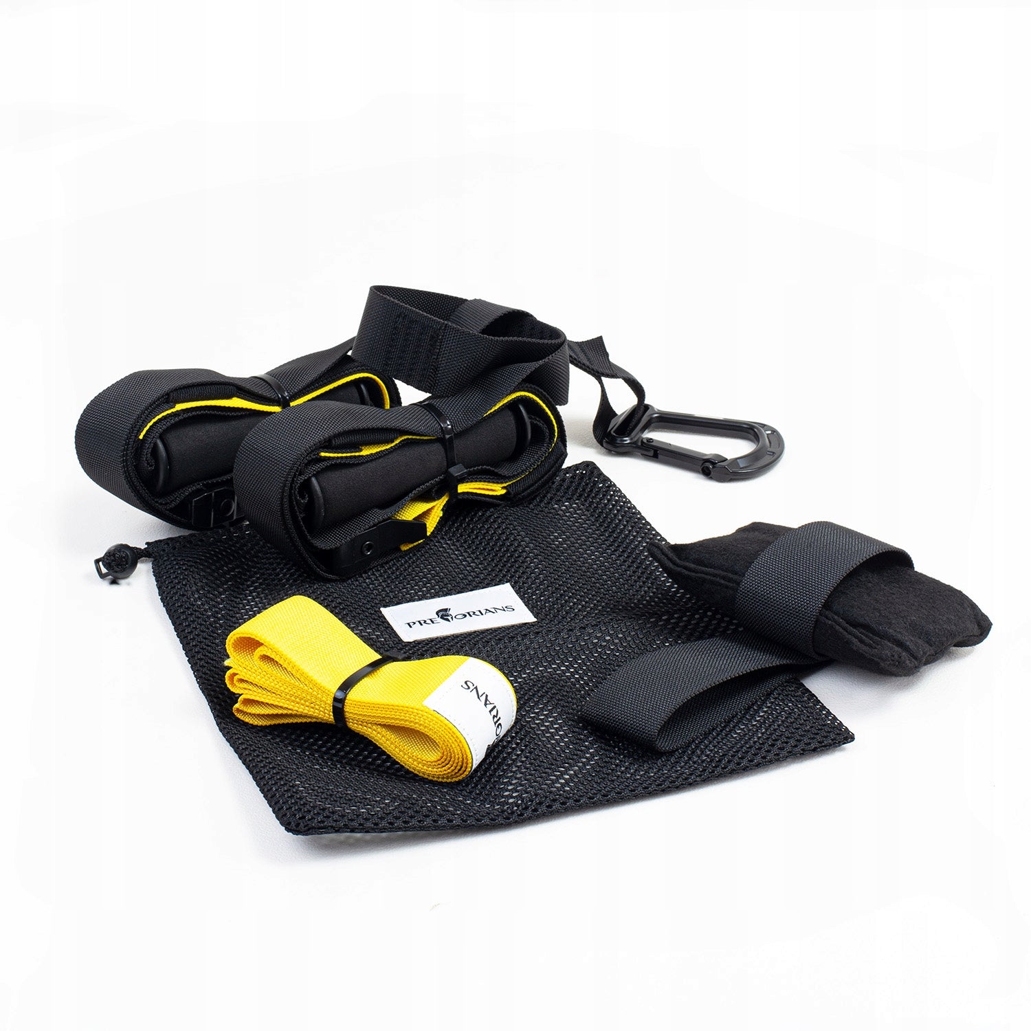 TRAINING TAPES FOR EXERCISE TRAINING SUSPENDED FITNESS MATERIAL BELTS Manufacturer code PT-03 TAŚMY TRENINGOWE DO ĆWICZEŃ PASY
