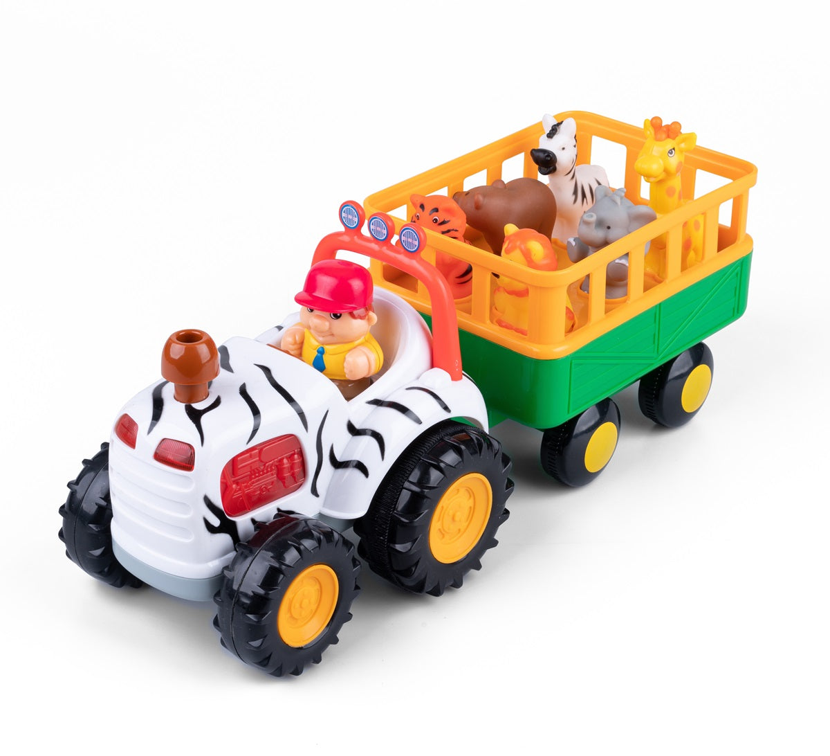 Safari-Traktor mit Tieren, Dumel