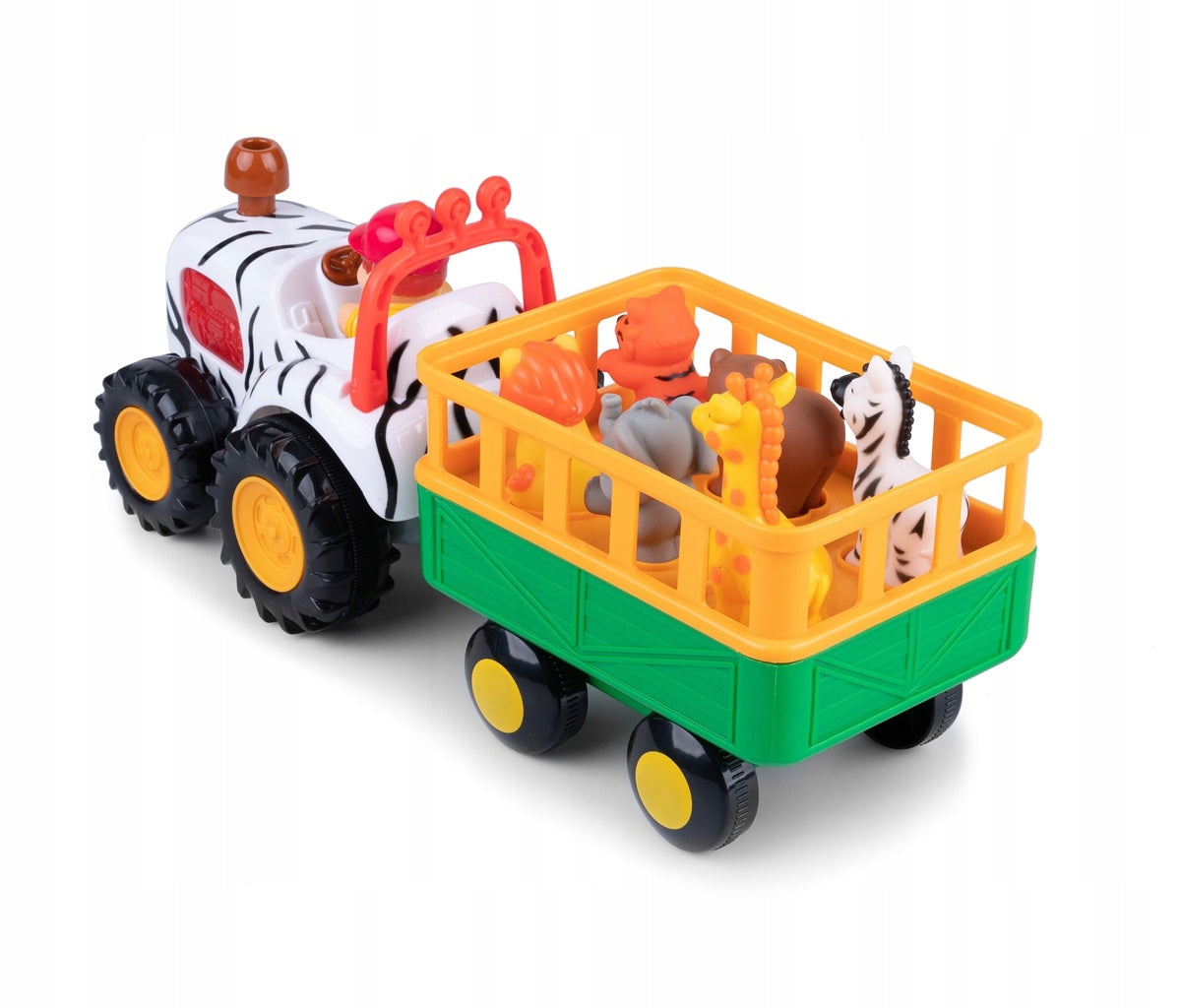 Safari-Traktor mit Tieren, Dumel