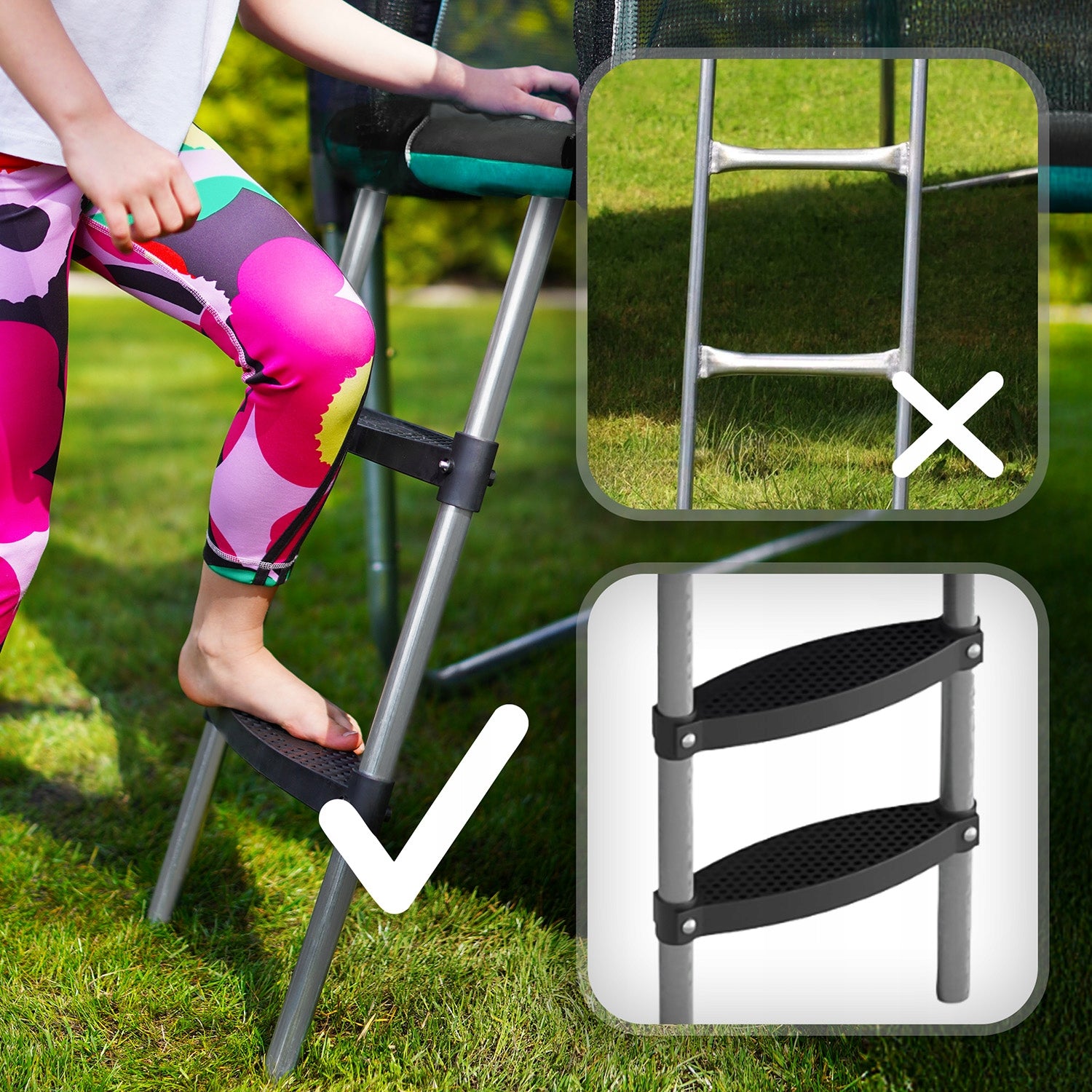 TRAMPOLINE 10FT GARDEN QUICK DRYING LADDER 312 cm OUTDOOR MESH Manufacturer code Slogen BASIC 10FT CZA-TUR PREMIUM