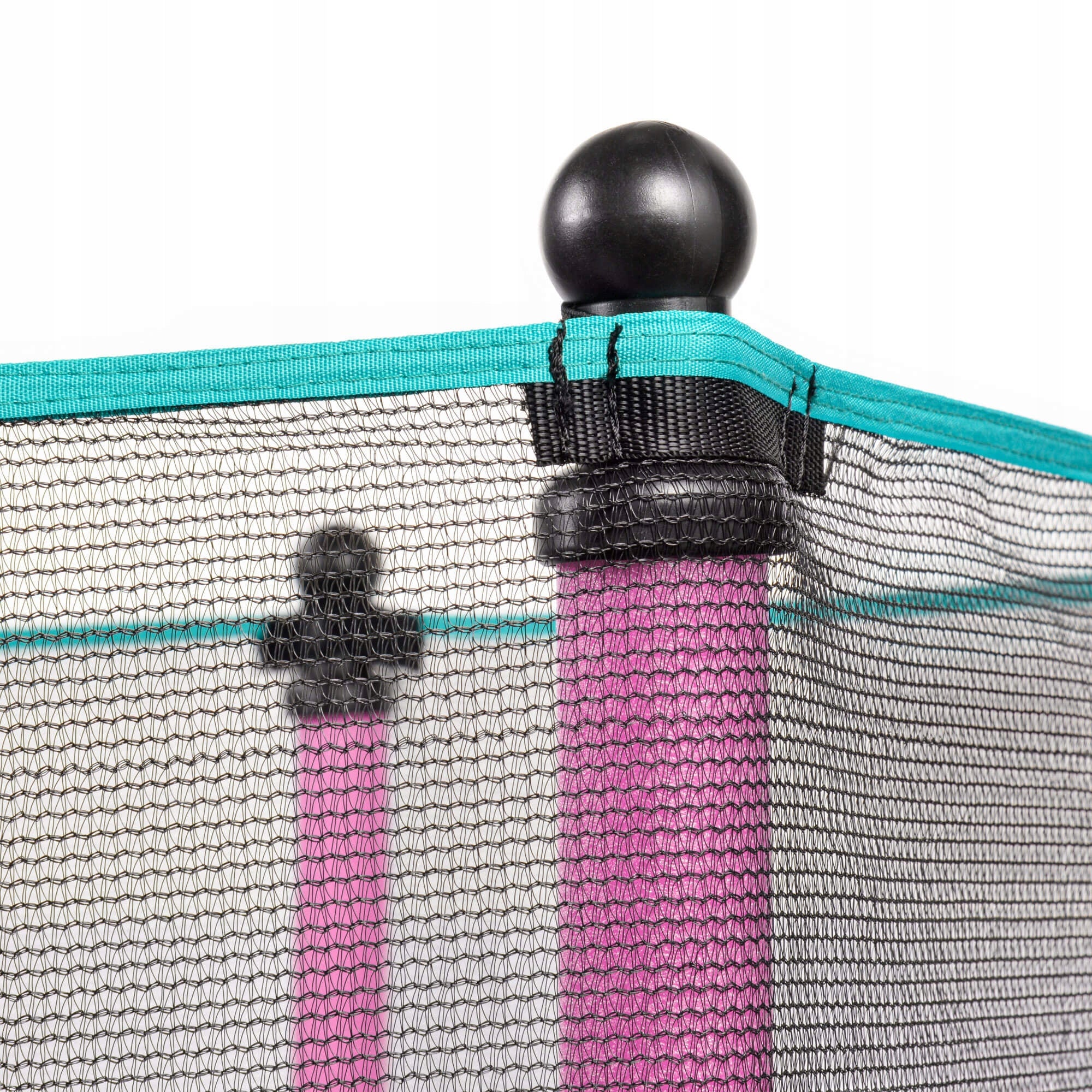 TRAMPOLINE FOR CHILDREN OUTDOOR AND INDOOR METEOR 140 cm (4.5 ft) with mesh Height from ground level 30 cm