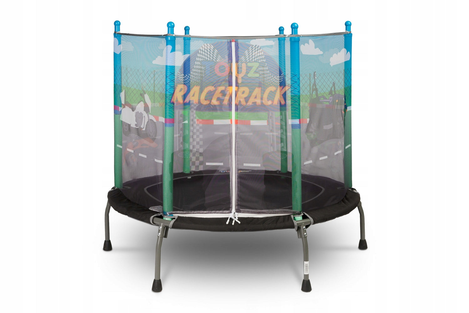 TRAMPOLINE FOR CHILDREN WITH GARDEN NET 100 CM HOME FOR GARDEN SMALL 25KG