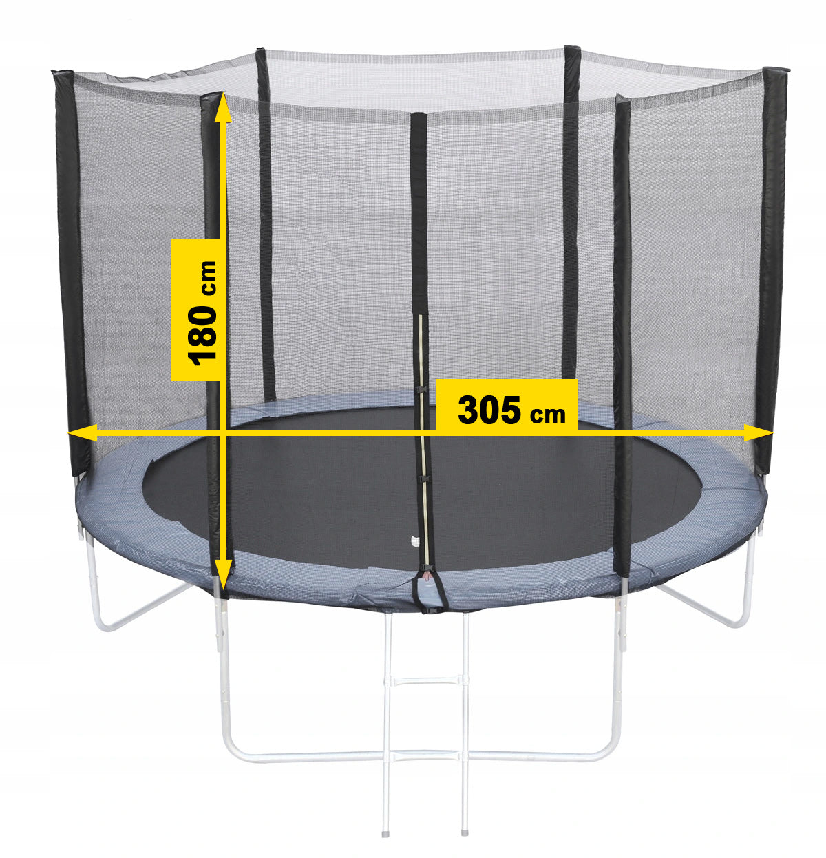 TRAMPOLINE NET 10FT 300/305/312 OUTDOOR FOR 6 POSTS STRONG DURABLE Manufacturer code Siatka 10FT - SkyJump