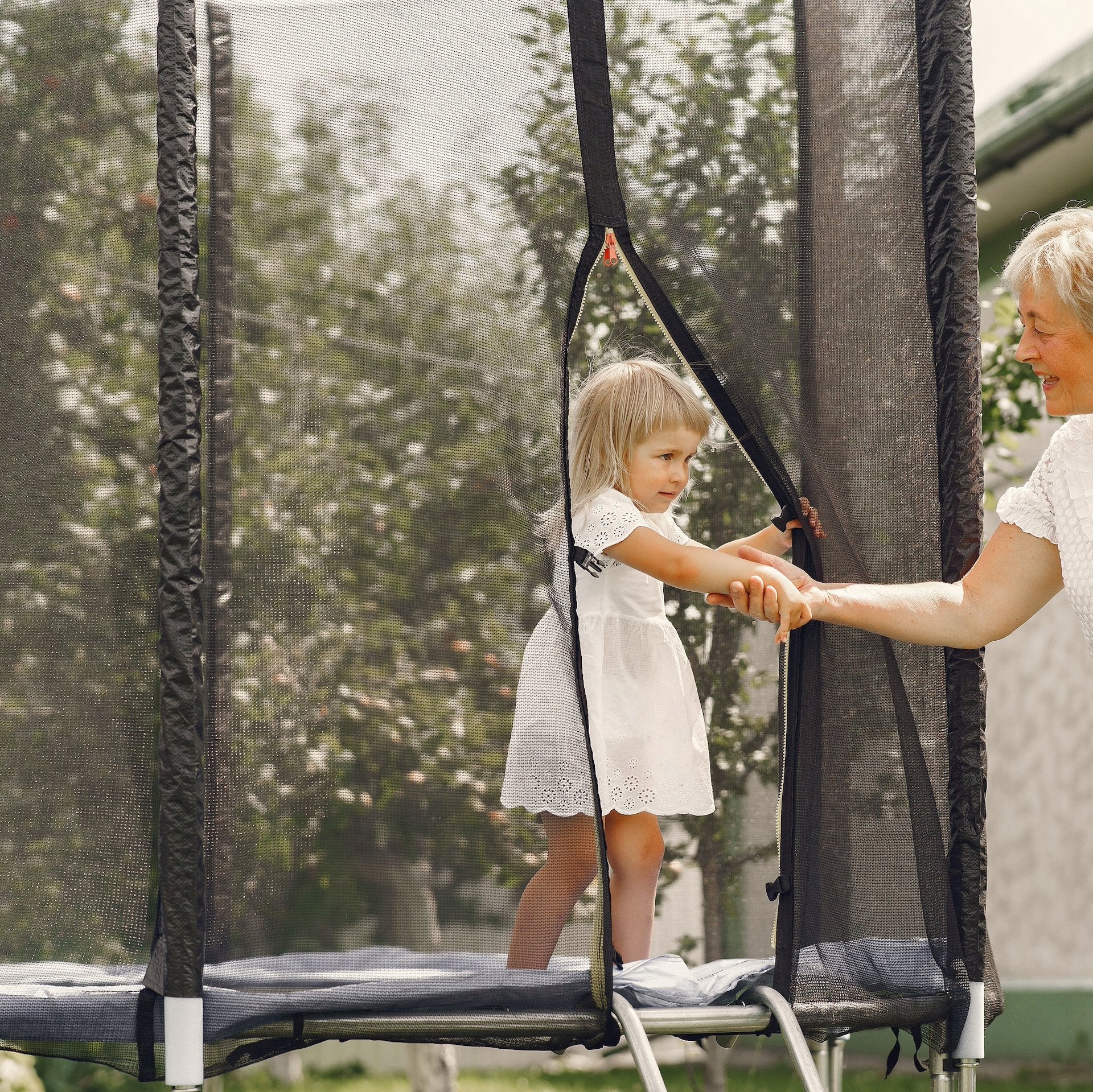 TRAMPOLINE NET 12FT 360/366/369 cm OUTER STRONG FOR 8 LEG POSTS Manufacturer code TSN-12FT 366 CM