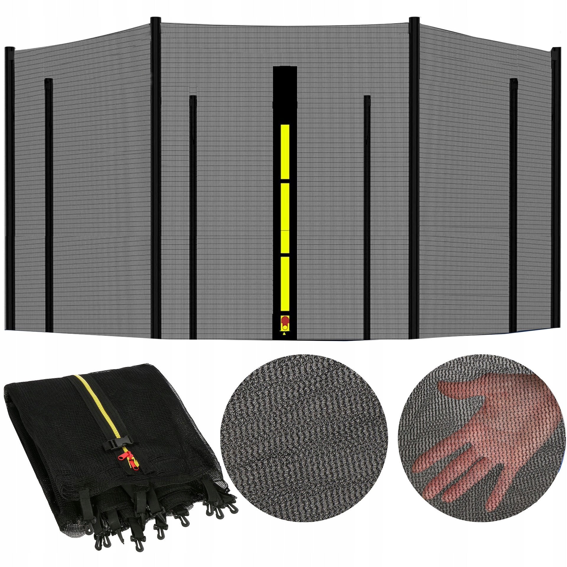 TRAMPOLINE NET 12FT 360/366/369 cm OUTER STRONG FOR 8 LEG POSTS Packaging status original