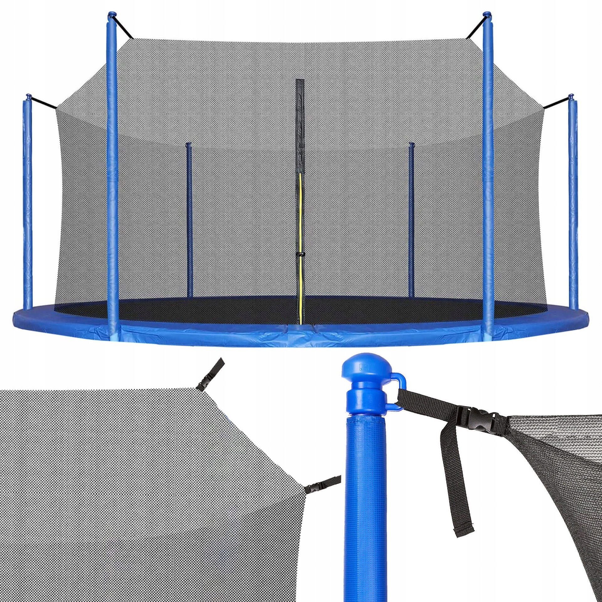 TRAMPOLINE NET INNER STRONG PROTECTIVE FOR 8 POSTS 304-312 cm 10FT Brand Springos