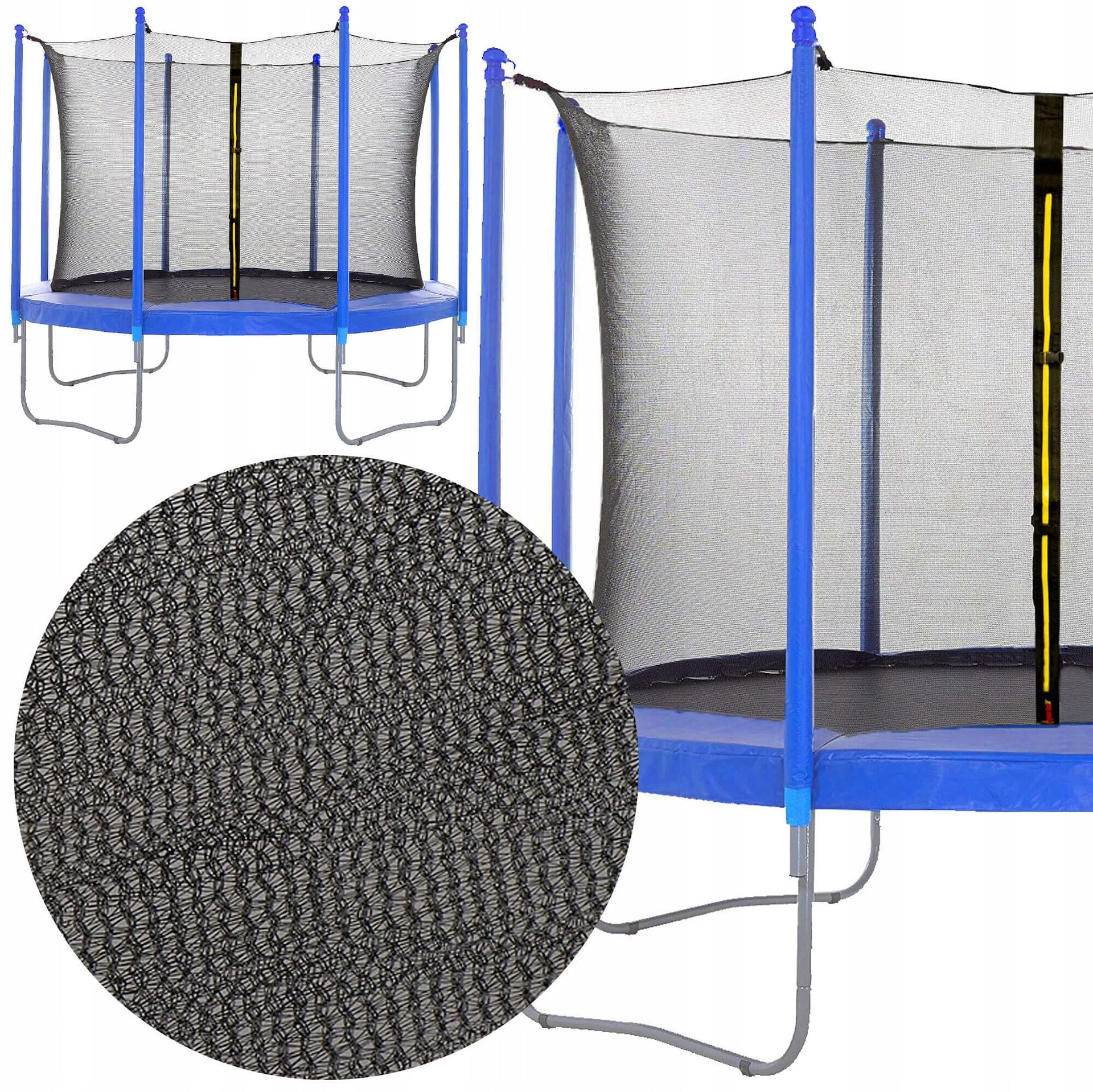 TRAMPOLINE NET INNER STRONG PROTECTIVE FOR 8 POSTS 304-312 cm 10FT Character/Title none