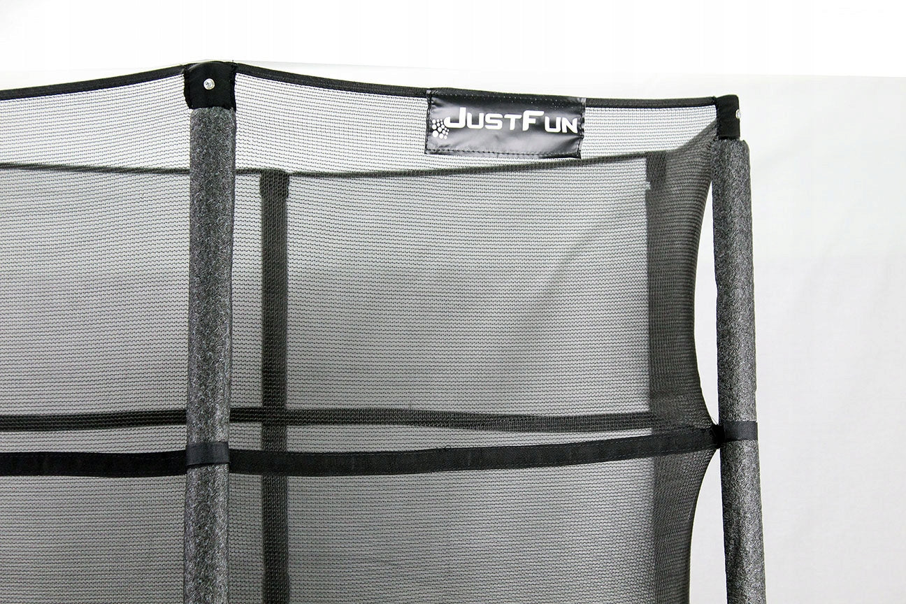 TRAMPOLINE with net inside for children home 140cm JUST FUN BLACK Manufacturer code JUST FUN 140CM BLACK