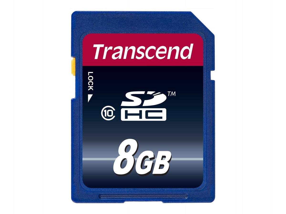 TRANSCEND 8 GB SD SDHC CLASS 10 memory card F HD