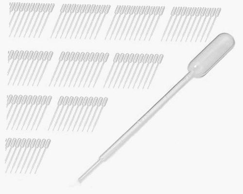 TRANSFER PIPETTES 100 PCS PE 1ML DOSING WITH BALL FOR LABORATORY