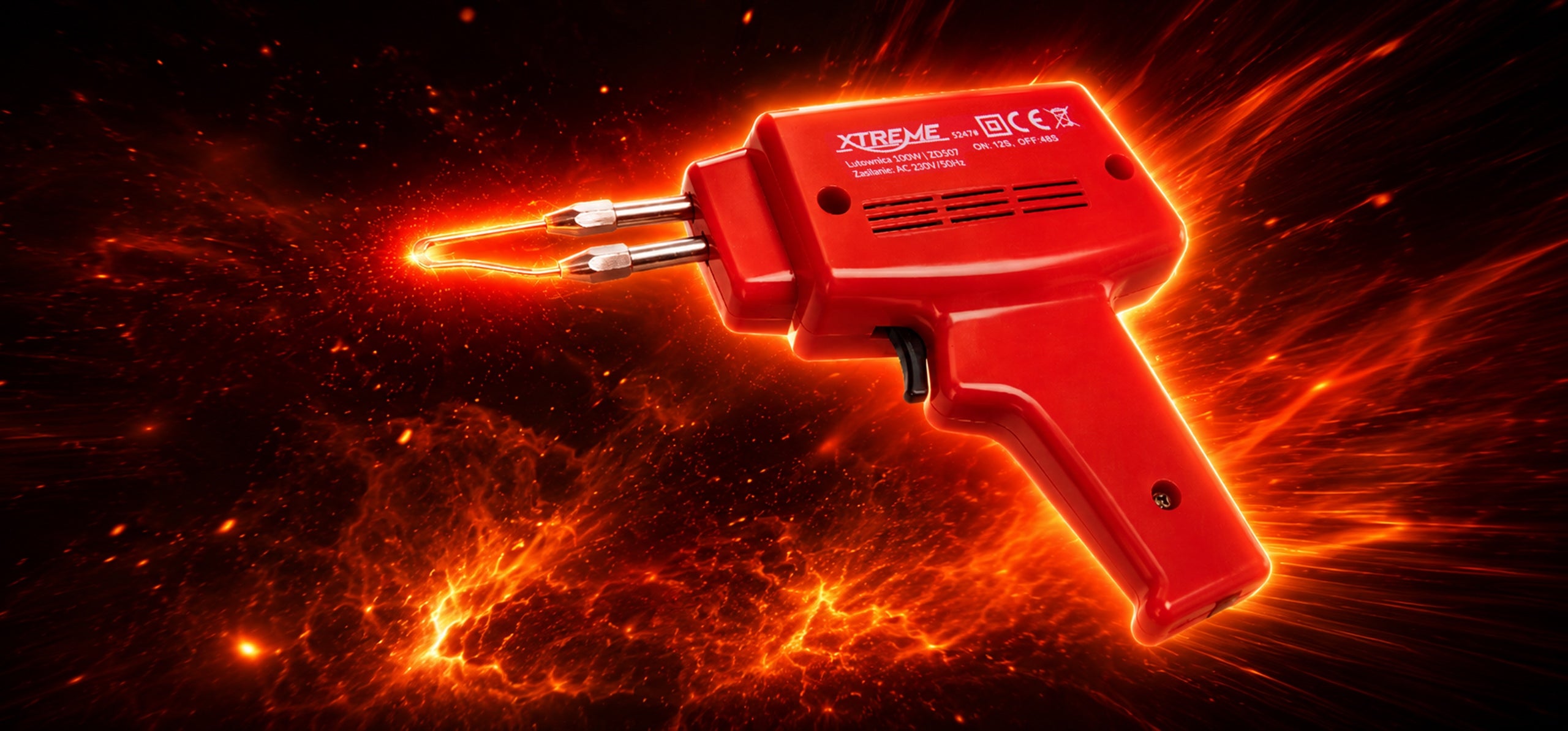 TRANSFORMER SOLDERING IRON ZD-507C 100W PRECISION PISTOL UNIVERSAL Packaging status original