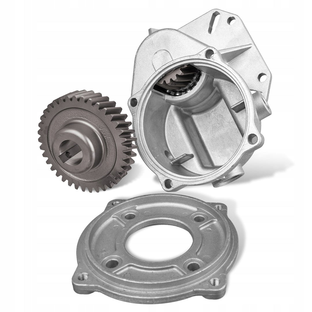TRANSMISSION P.A. B24 FOR WASHER PUMP SHAFT 24mm - MOTOR 25,4mm(1") 18-24 HP Brand P.A