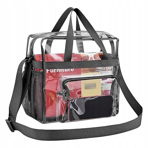 TRANSPARENT BAG FOR STADIUM EVENT CONCERT FESTIVAL 30X15X30CM