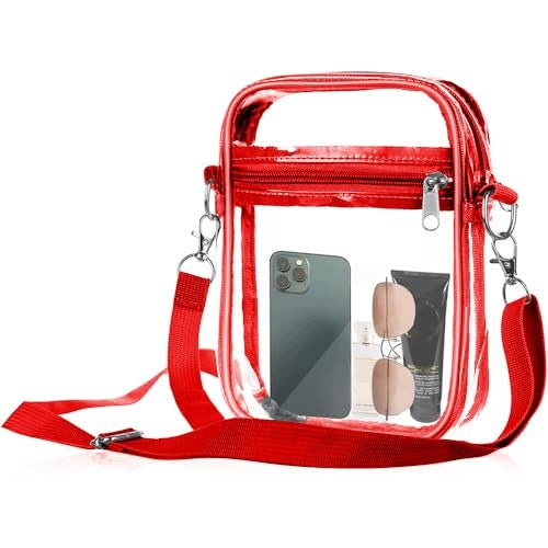 TRANSPARENT SHOULDER BAG WATERPROOF FOR HOME PARTY CONCERTS Brand no brand