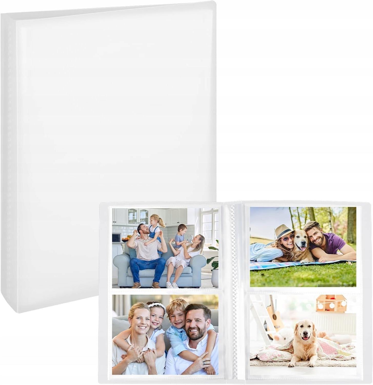 TRANSPARENT SMALL PHOTO ALBUM FOR INSERTING 80 PHOTOS 10X15 CM Brand Norma