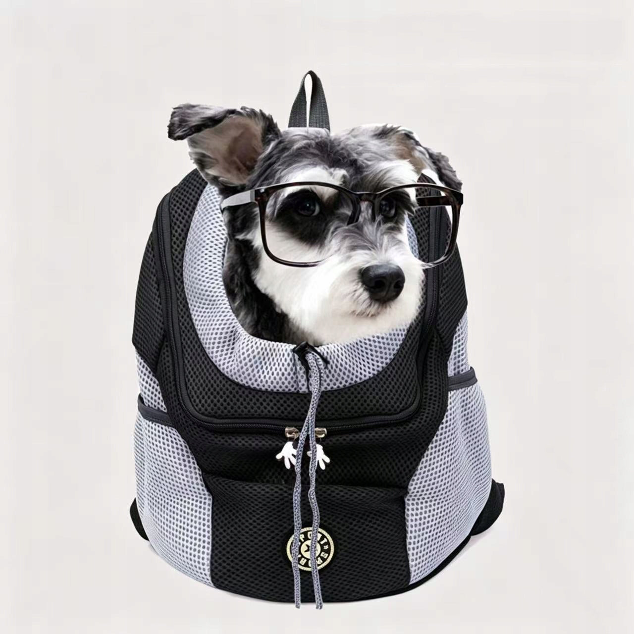 TRANSPORTER BACKPACK DOG BACK BAG MEDIUM BACKPACK M 3-6KG Manufacturer code PLECAK - TRANSPORTER NOSIDEŁKO NOSIDŁO PSA M