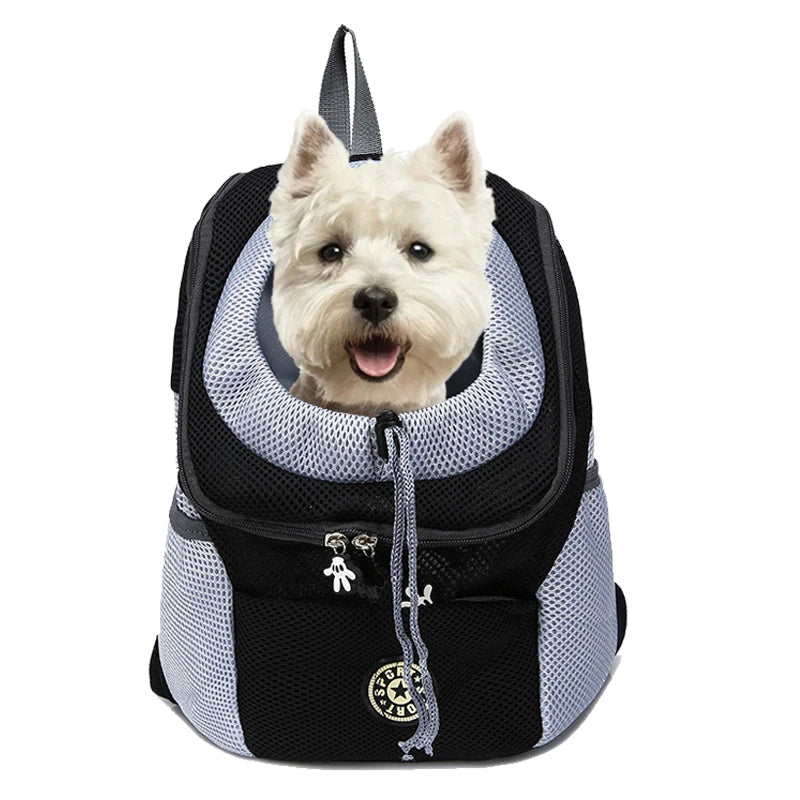 TRANSPORTER BACKPACK DOG BACK BAG MEDIUM BACKPACK M 3-6KG Trade name Plecak na psa TRANSPORTER NOSIDŁO - oddychająca torba na plecy M
