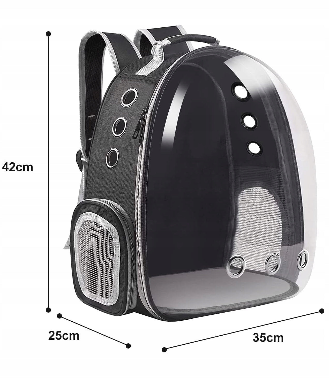 TRANSPORTER BAG CAT BACKPACK DOG TRANSPARENT Koanni Packaging status original