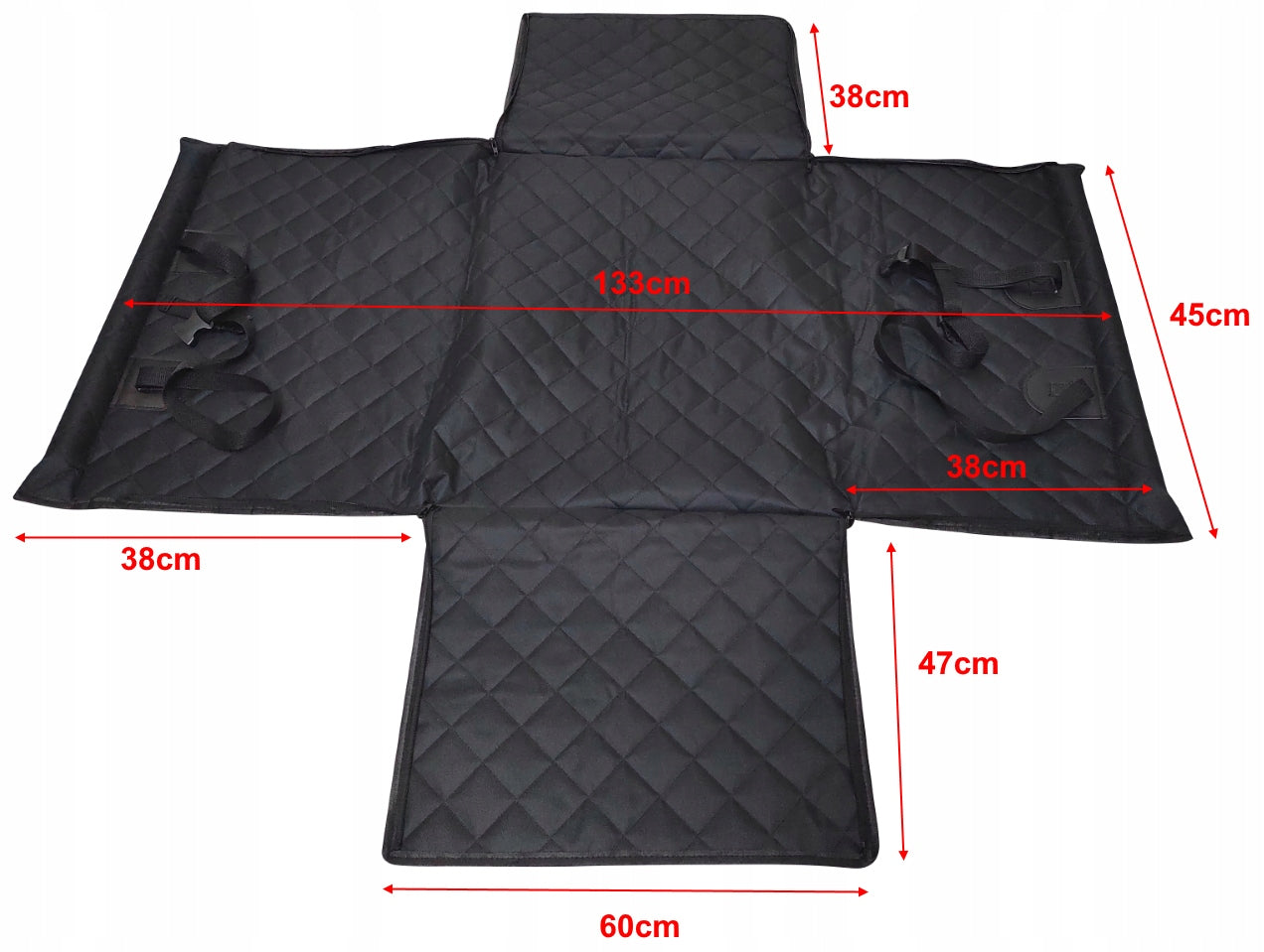 TRANSPORTER Car Seat for Cat Dog Large Car Mat Product height 47 cm