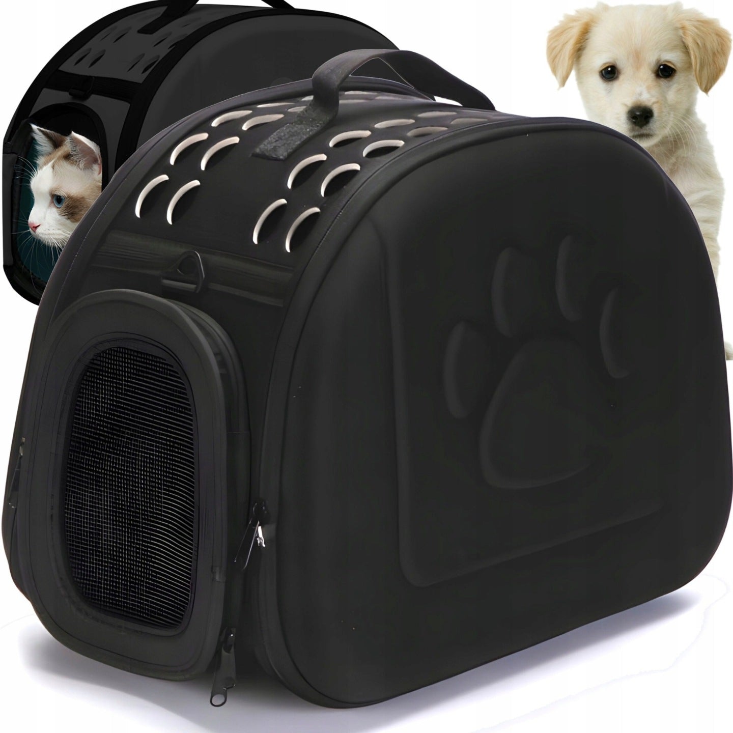 TRANSPORTER DOG BAG CAT RABBIT TRAVEL PLAYPEN STRONG FOLDING Packaging status original