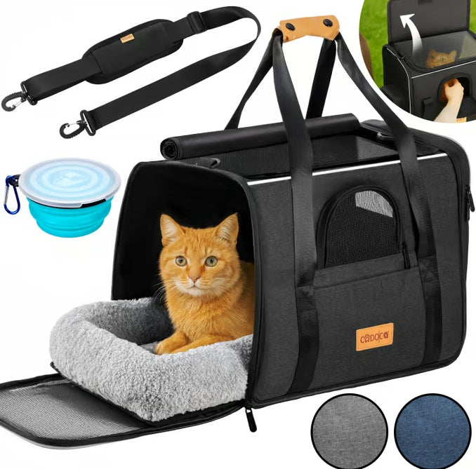 TRANSPORTER DOG CAT BAG 44x34x31cm up to 20kg