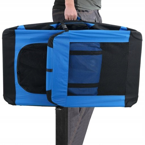TRANSPORTER FOLDING PLAYPEN BAG BED WITH VENTILATION FOR DOG 42x42x60 Trade name TORBA TRANSPORTOWA KOJEC WENTYLOWANY MOCNY UCHWYTY