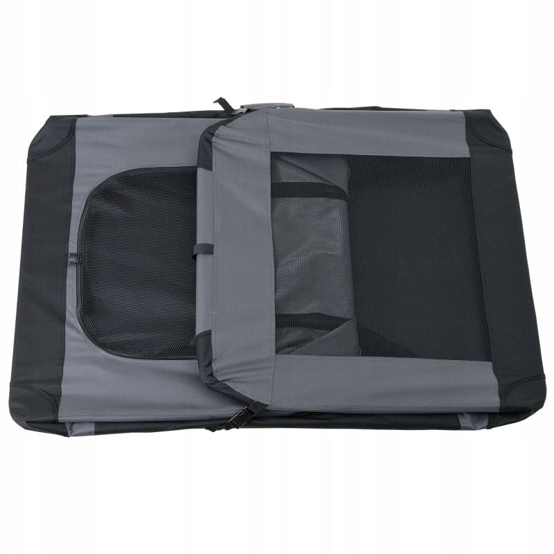 TRANSPORTER FOLDING PLAYPEN BAG BED WITH VENTILATION FOR DOG 52x52x70 Trade name TORBA TRANSPORTOWA KOJEC WENTYLOWANY MOCNY UCHWYTY