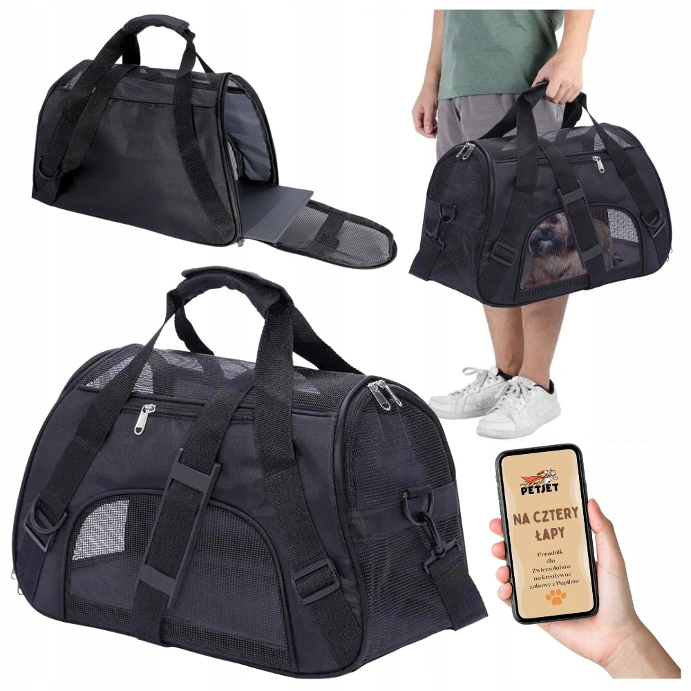 Pervežimo krepšys katei Petjet