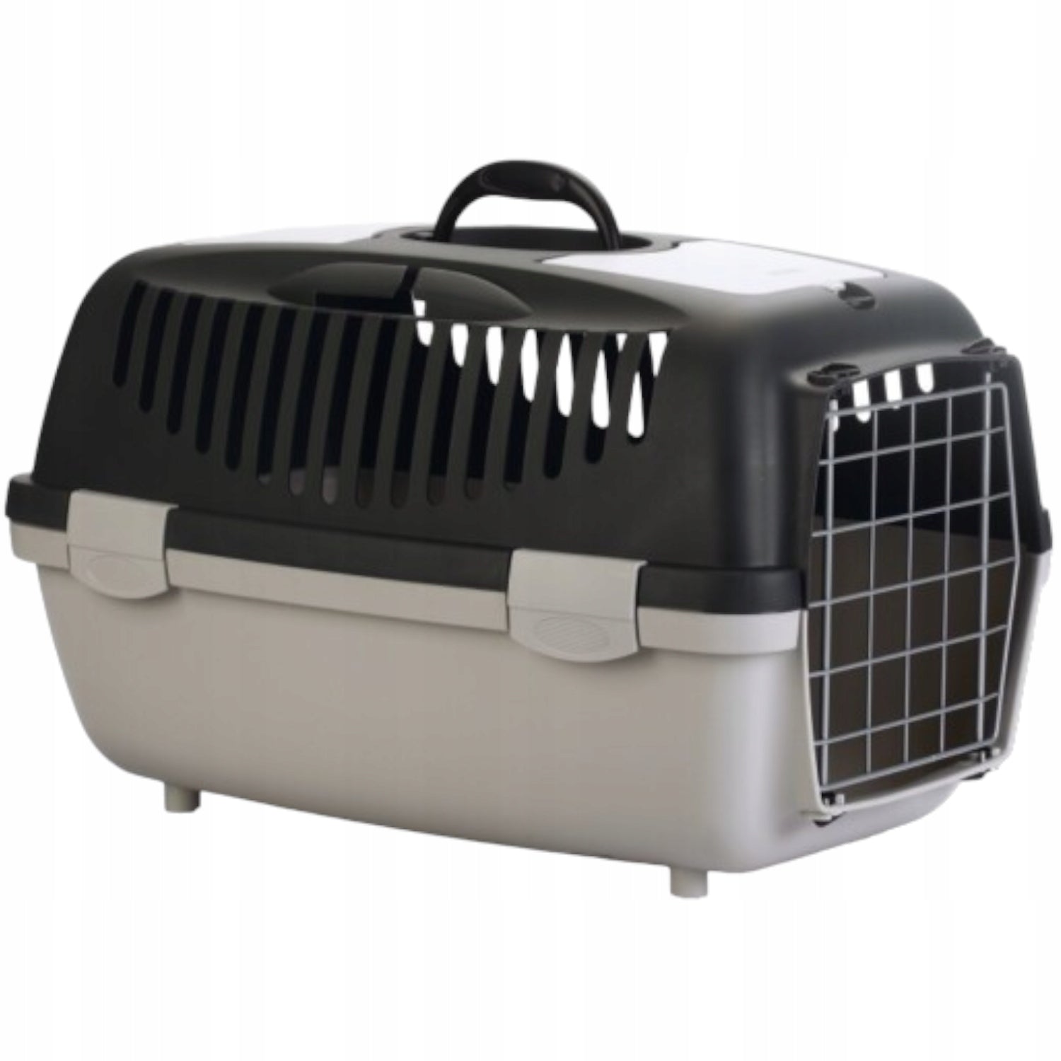 TRANSPORTER Zolux GULLIVER 2 FOR DOG CAT RABBIT 55x36x35cm METAL Grey Brand Zolux
