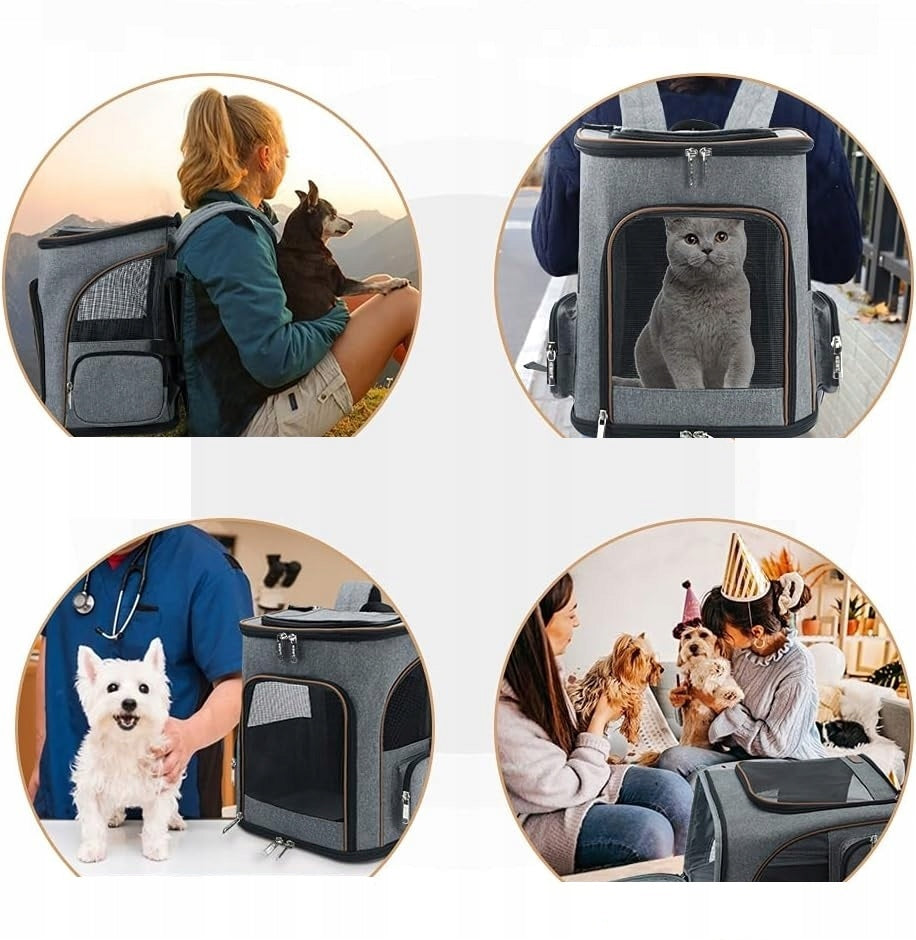 TRANSPORTER backpack for CAT and DOG FOLDING VENTILATED EXTENDED (I219) Trade name Transporter I219