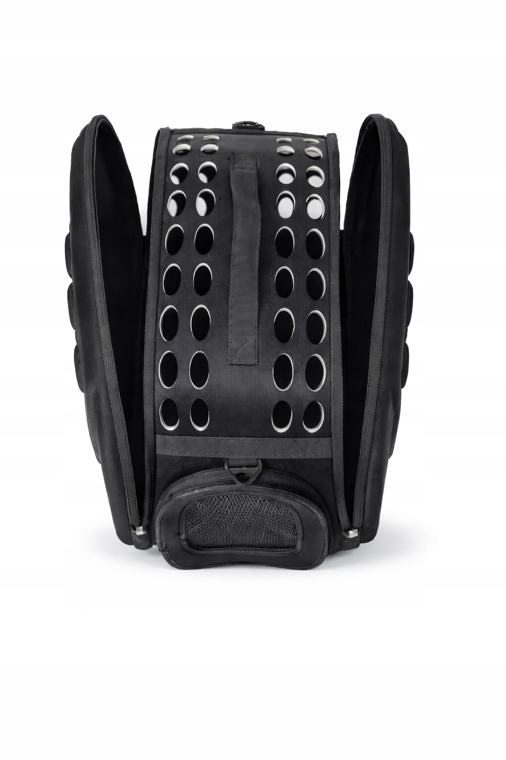 TRANSPORTER for cat dog rabbit bag FOLDING travel playpen black I092 Product depth 42 cm
