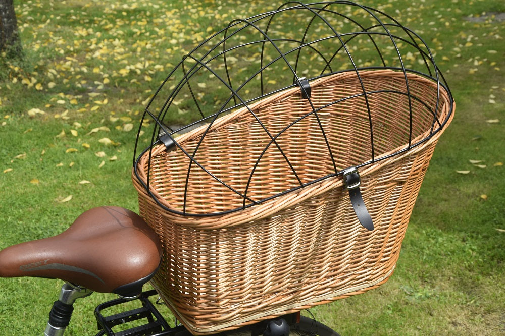 TRANSPORTER wicker basket for a bicycle. MIX basket Main material wicker