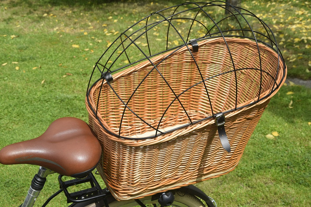 TRANSPORTER wicker basket for a bicycle. MIX basket Size L/XL