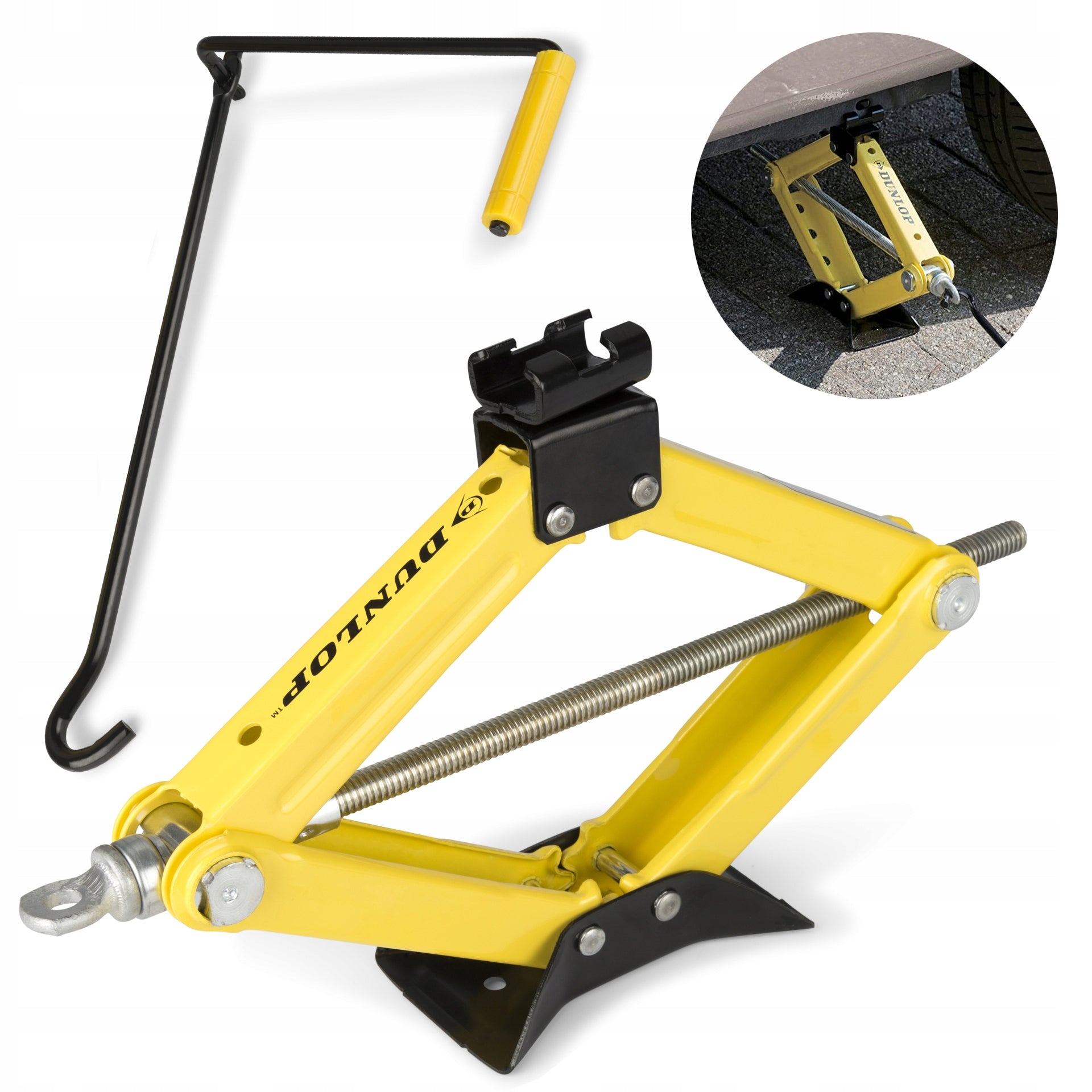 TRAPEZOIDAL JACK 1500KG 26-38CM LIFT DUNLOP