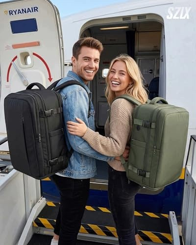 TRAVEL BACKPACK HAND LUGGAGE RYANAIR WIZZ AIR WOMAN 40X30X20 Manufacturer code SWC5908151962329