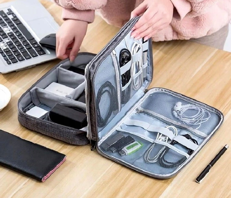 TRAVEL BAG FOR CABLES, CASE, ORGANIZER, ELECTRONIC ACCESSORIES, WATERPROOF Manufacturer code SH-ODKD