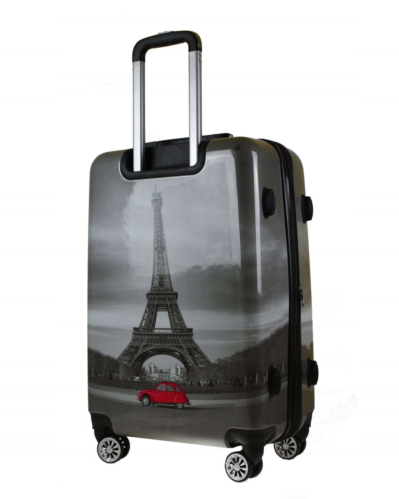 TRAVEL CASE BLACK AND WHITE MEDIUM EIFFEL TOWER MADISSON COMBINATION LOCK Depth (shorter edge) 26 cm