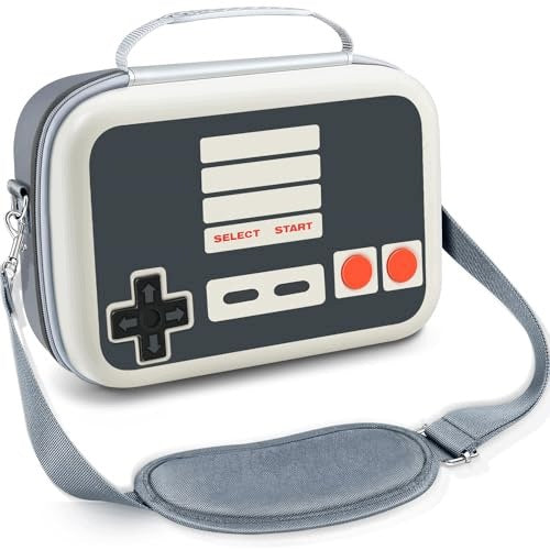 TRAVEL CASE HARD FOR 2 CONSOLES WITH RETROSHELL N3S ACCESSORIES FOR HOME Color multicolor