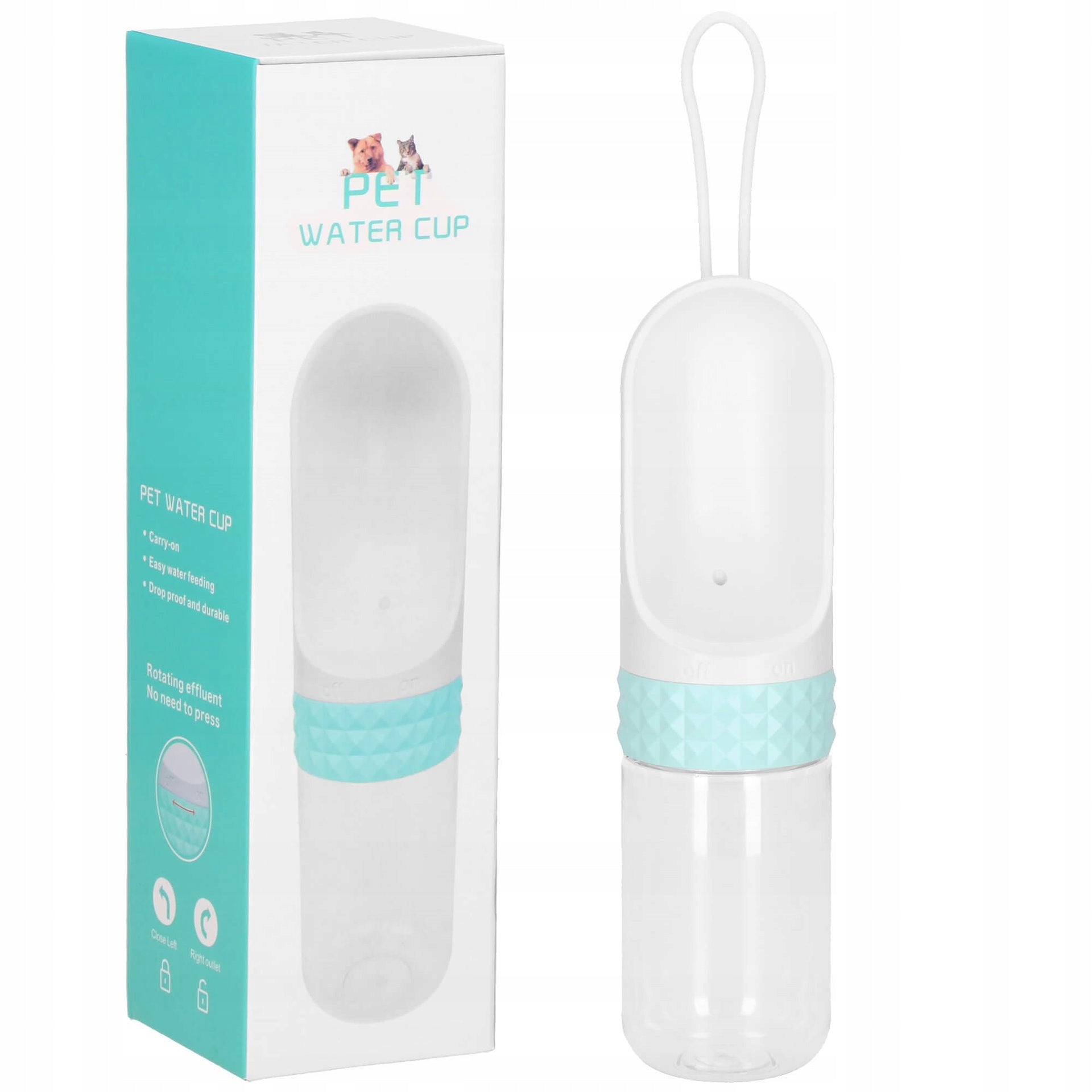 TRAVEL DRINKER TRAVEL BOTTLE WATER BOTTLE FOR DOG AND CAT DRINKER Device type water bottle