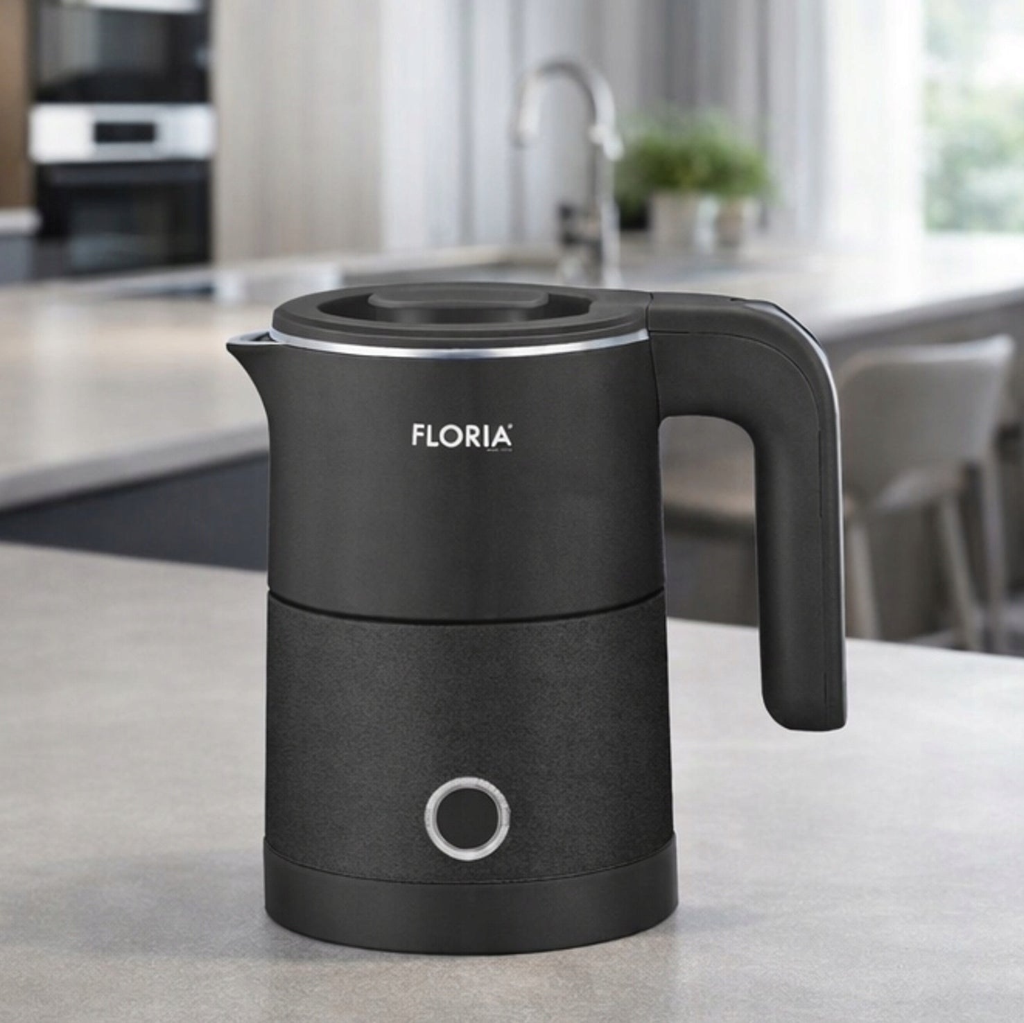 TRAVEL ELECTRIC KETTLE QUIET SMALL 1000W 0,5L Power 1000 W
